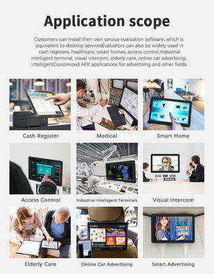 wandmontage 32-inch digitale signage reclamedisplay android tablet pc POE NFC wifi functie