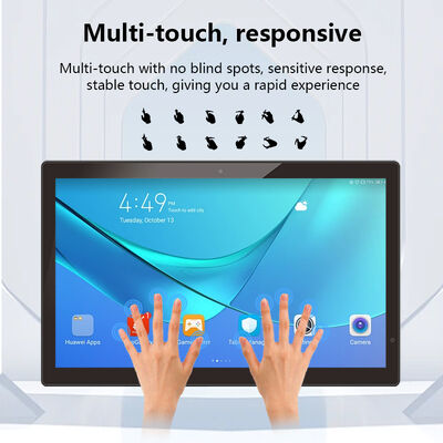 Wandmontage 15,6 inch 1080p IPS Win 10 OS tablet pc POE NFC RJ45 Wi-Fi touchscreen zakelijke reclame display