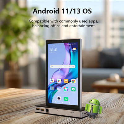 10.1 inch dual display desktop android alles in één touchscreen 4G tablet pc Wi-Fi POE power restaurant andere kisok