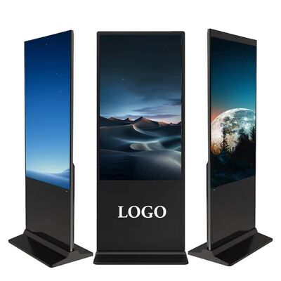 43 Inch Vloerstaande Digitale Signage LCD Reclame Displays Touchscreen Smart Kiosk Poster Speler voor Winkelcentrum