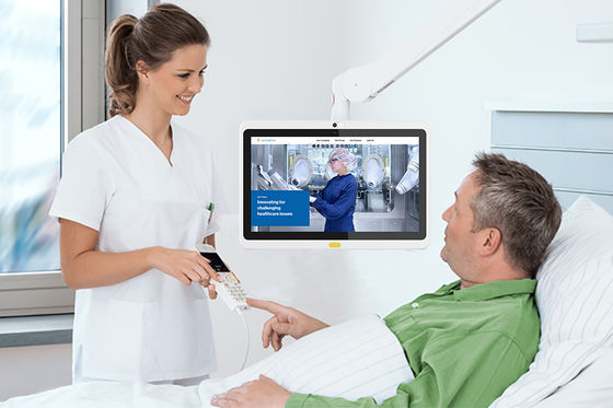 10 inch 5MP Camera Android Tablet met Call Handle voor medisch en industrieel gebruik