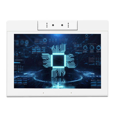 10.1 inch L-vormige RK3566 POE NFC Android 11 Tablet PC Desktop Witte restaurant besteltablet met dubbele camera