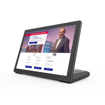 10-inch desktop L-vorm 1080p Android-tablet met PoE HDMI voor commercieel gebruik
