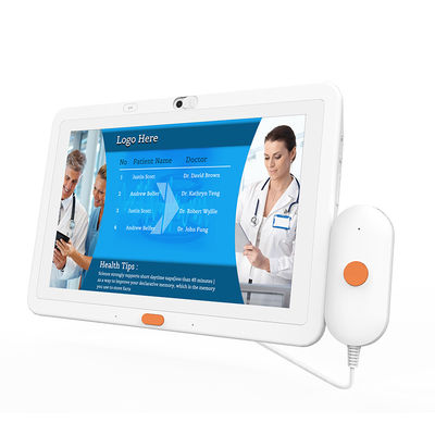 10-inch FCC-gecertificeerde Android medische tablet met belfunctie en 5MP camera