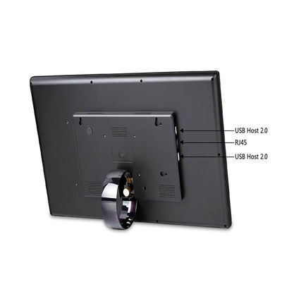 18.5 inch Frameless Wall Mounted Advertising Android Tablet met Desktop Stand