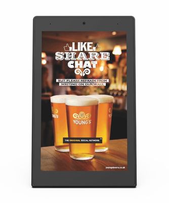8 inch L-type Desktop Android Tablet RK3399 CPU Touch Screen Tablet voor Restaurant Hotel