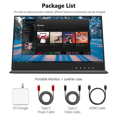 Hopestar 15,6-inch Ultra-Slim Full HD IPS Touch Screen Monitor voor commercieel en industrieel gebruik