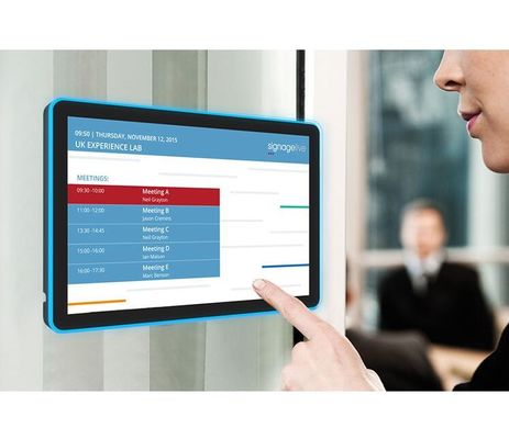 RK3288 Quad-Core Android 8.1 All-in-One Touchscreen PC met 10-punts capacitief touchscreen en LED-lichtbalk