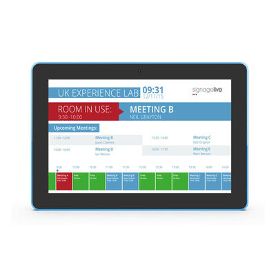 10,1 inch IPS POE-powered Android Tablet PC met RK3288 Quad Core voor vergaderruimte