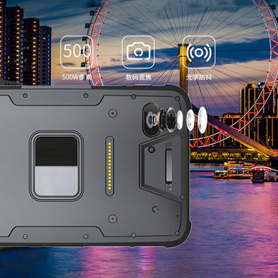 8-inch IP68 robuuste biometrische tablet PC met vingerafdrukken en gezichtsherkenning
