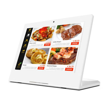 10.1 inch RK3288 NFC POE Android-bureaubladtablet L-type restauranttablet
