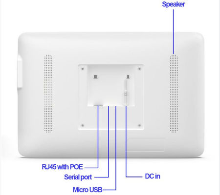 10.1-inch Android 8.1 Medische tablet PC met IPS-scherm en handhaving van oproepen voor ziekenhuisgebruik