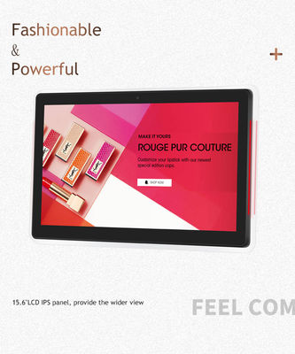 RK3288 Quad-Core 13,3" LCD Panel Android Tablet met Power over Ethernet (POE) voor industrieel gebruik