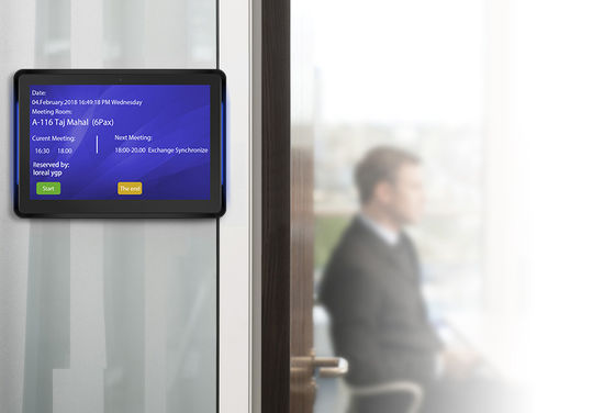 RK3288 Quad-Core 13,3" LCD Panel Android Tablet met Power over Ethernet (POE) voor industrieel gebruik