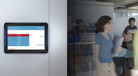 RK3288 Quad-Core 13,3" LCD Panel Android Tablet met Power over Ethernet (POE) voor industrieel gebruik