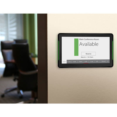 10.1-inch NFC POE Wandgemonteerde Android Tablet met LED Light Bar voor vergaderruimtes