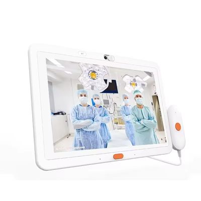 Kwaliteit  wall mount 13.3 inch 1080p health care wifi SIM card solt android tablet pc Nurse Call System for hospital fabriek
