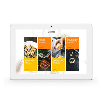 kwaliteit  10 Inch 4G SIM Slot Wall Mount POE Meeting Room PC Android RK3288  USB OTG fabriek