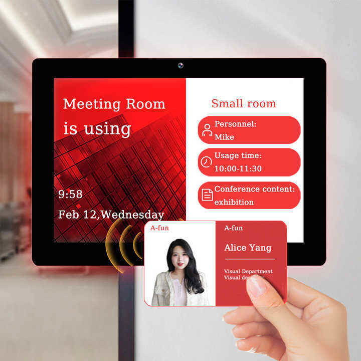 14 inch RK3568 Meeting Room Booking System Android Tablet Omringend LED-licht