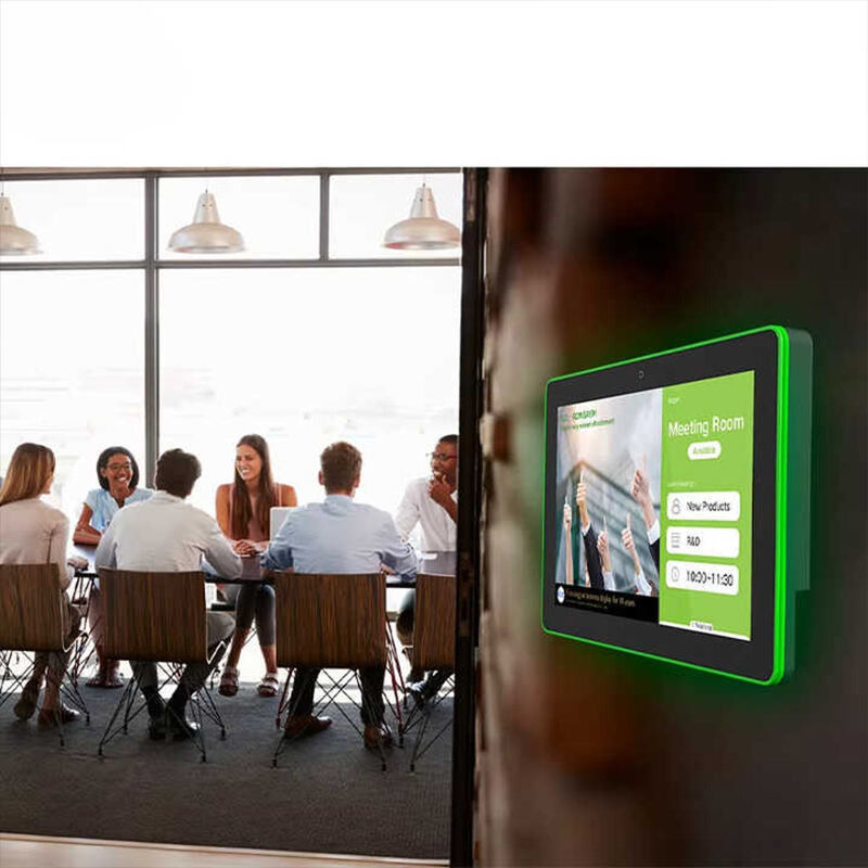 10,1-inch Smart Home Tablet met RK3566 CPU en Vierzijdige LED-lichtbalk - Wandmontage Android Bedieningsscherm