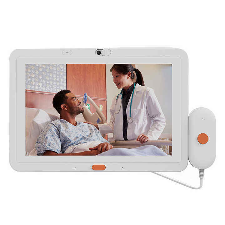 Aanpasbare 13,3 inch RK3399 CPU Wand gemonteerde medische graad ziekenhuis tablet met 5.0M / P Camera