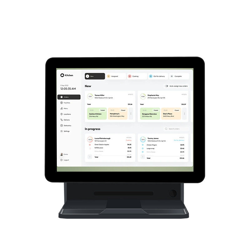 15.6 inch N2840 POS Machine Touch Screen POS Terminal voor winkels en restaurants
