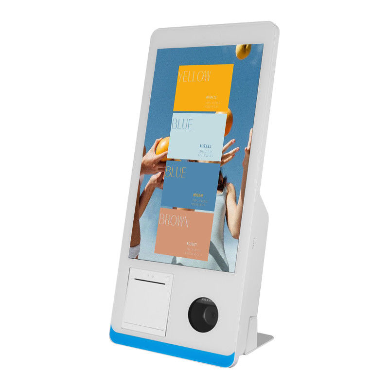 15.6 inch CE ROHS gecertificeerde binnenbetalingskiosk POS-terminal met SDK-functie en printer