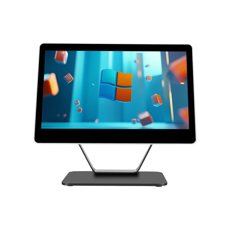 15.6 inch Touch Screen Pos All In One Desktop Retail Pos System N2840 2+32GB Supermarkt Venster Pos Terminal
