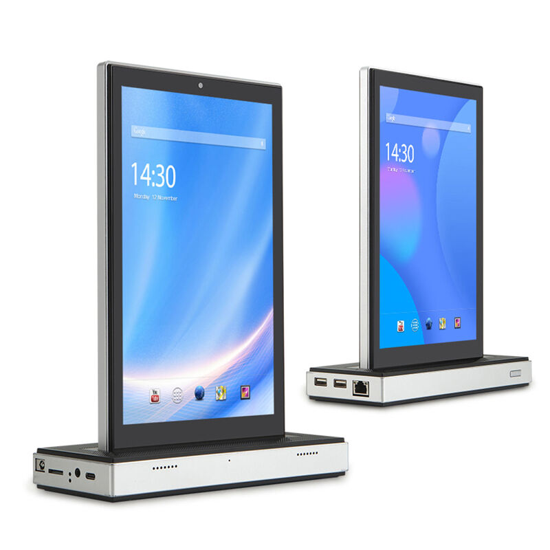 10.1 inch dual display desktop android alles in één touchscreen 4G tablet pc Wi-Fi POE power restaurant andere kisok