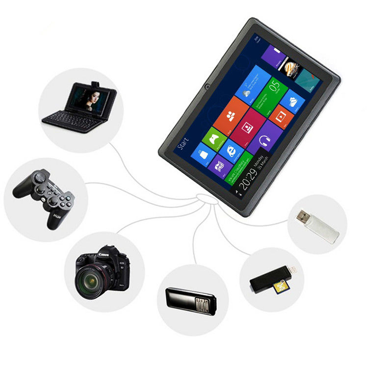 7 inch Quad Core Android Tablet met Allwinner A33 Processor voor zakelijke toepassingen