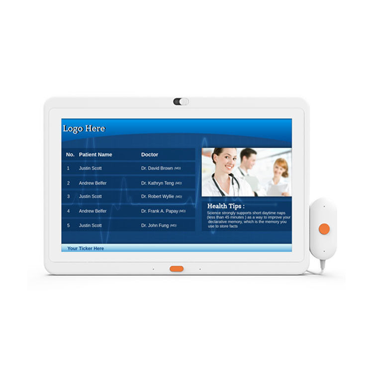 10 inch 5MP Camera Android Tablet met Call Handle voor medisch en industrieel gebruik