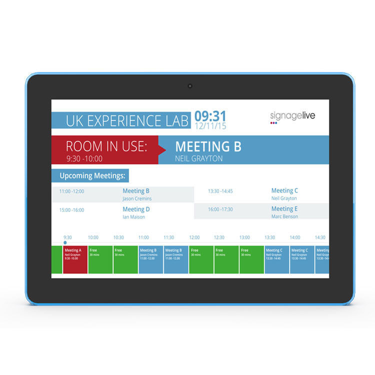 10-inch LED-licht Android Tablet-pc met NFC en PoE voor industriële alles-in-één pc-toepassingen