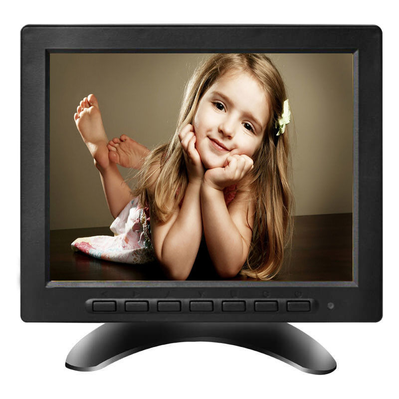 Hopestar 8-inch LCD CCTV Monitor met BNC, AV, HDMI en USB-invoer