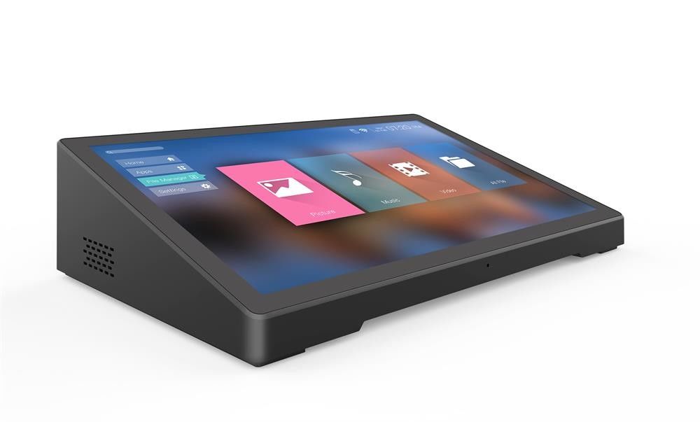 10.1-inch RoHS-gecertificeerde Android All-in-One Tablet met Quad-Core CPU en Capacitive Touch