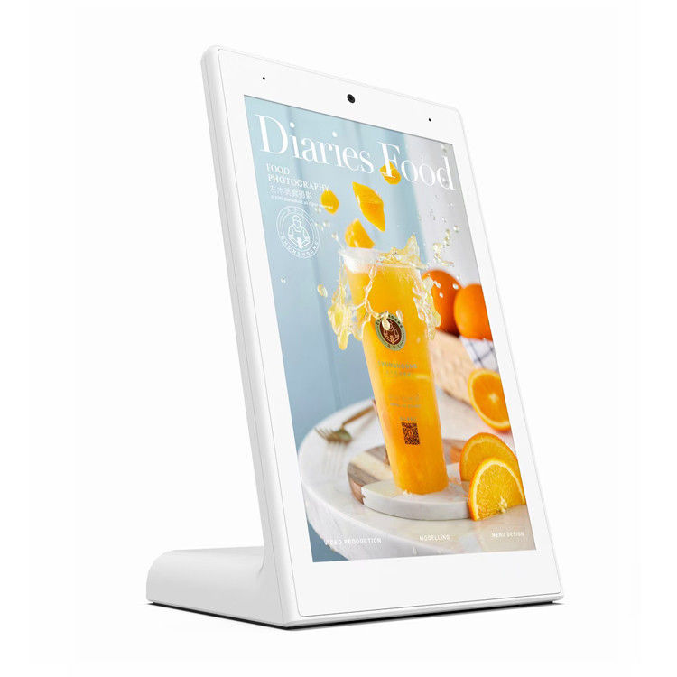 8 inch L-type Desktop Android Tablet RK3399 CPU Touch Screen Tablet voor Restaurant Hotel