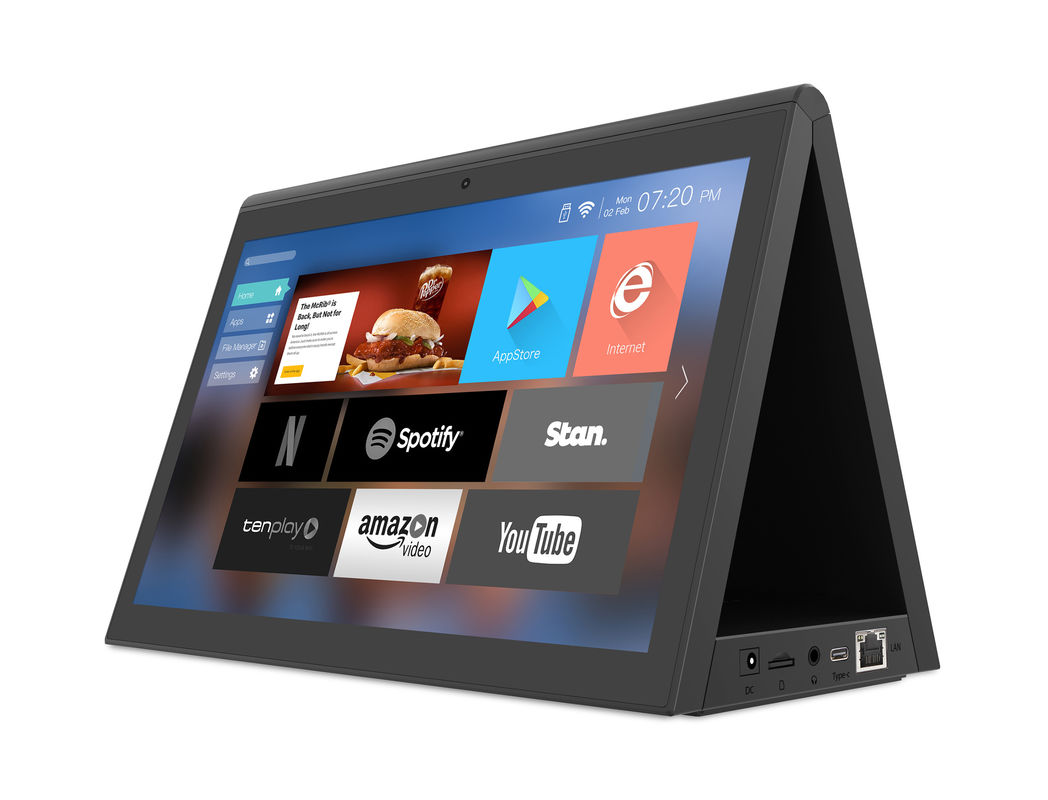 10-inch RK3288 Quad Core Android Tablet met Dubbel Scherm voor Industrieel en Commercieel Gebruik