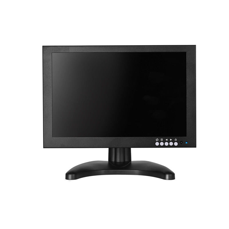 10 inch Zwarte EDP Mini LCD CCTV Monitor 1920x1200 Resolutie