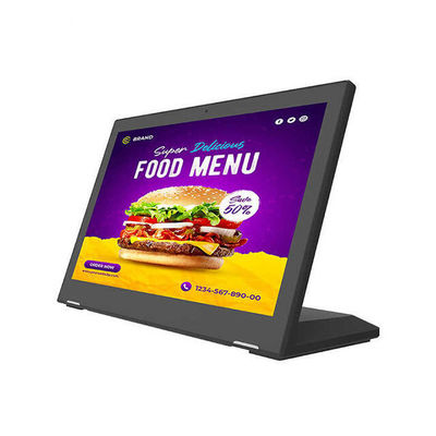 Selfservice RK3566 Processor Tablet voor het bestellen van restaurants 13.3-inch POE NFC RGB LED Light Bar 5MP Camera Android 11