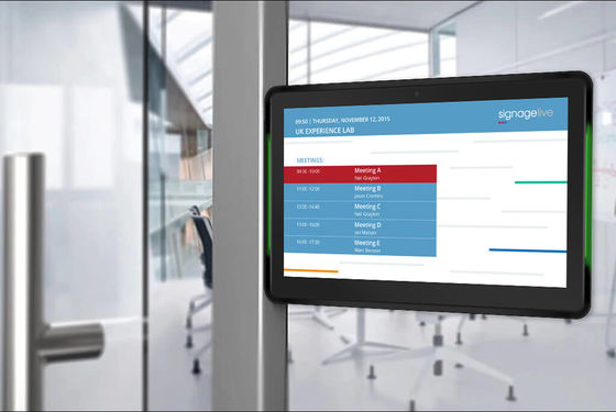 IPS Android 8.1 Meeting Conference Room Tablet POE LED lichtbalk